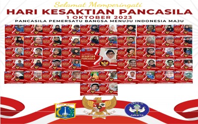 Selamat Hari Kesaktian Pancasila 1 Oktober 2023