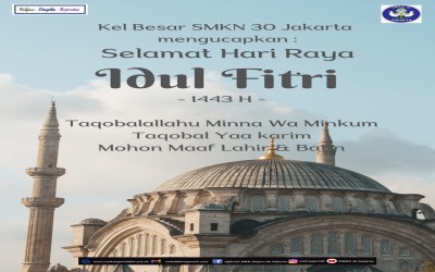 Selamat Hari Raya Iedul Fitri 1 Syawal 1443 H